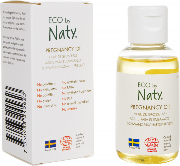 Органическое масло от растяжек для беременных Eco by Naty 50 мл