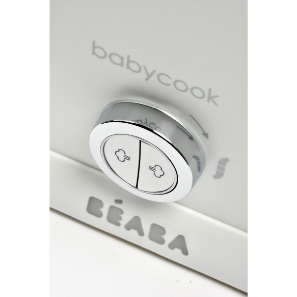 Пароварка-блендер Beaba Babycook Plus (white/silver)