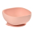 Силіконова миска з підставкою-присоскою Beaba (рожевий)