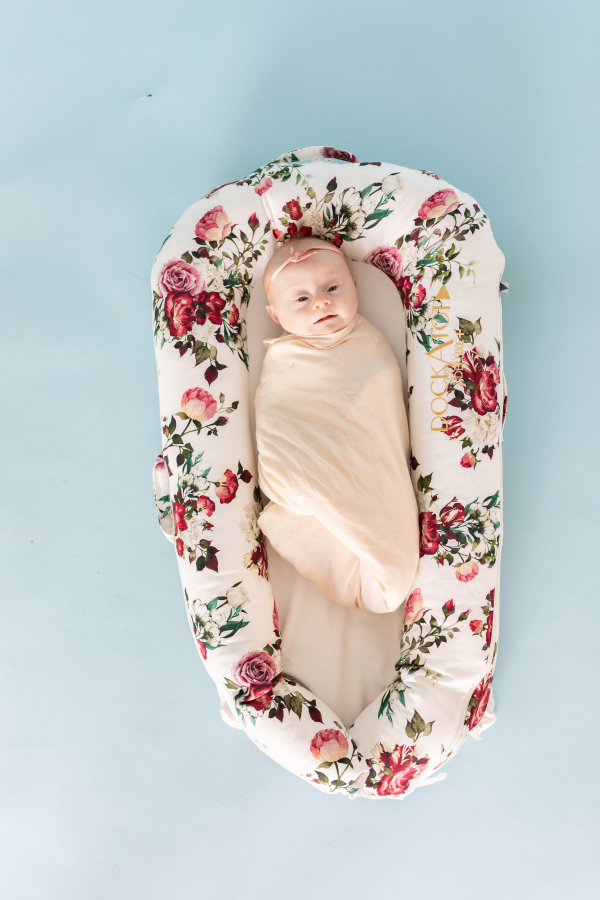 Матрас-кокон для новорожденного DockaTot DELUXE+ (0-8M) La Vie En Rose