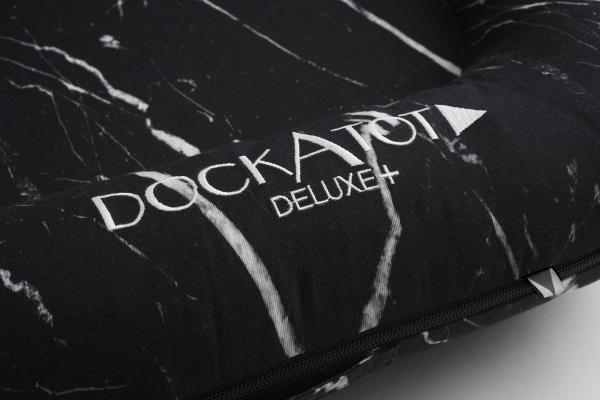Матрас-кокон для новорожденного DockaTot DELUXE+ (0-8M) Black Marble
