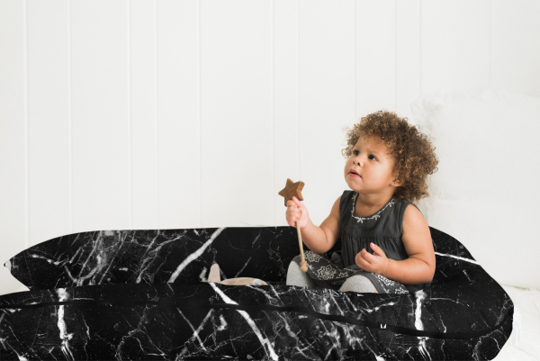 Матрас-кокон для детей DockaTot Grand (от 8 до 36 месяцев) Black Marble