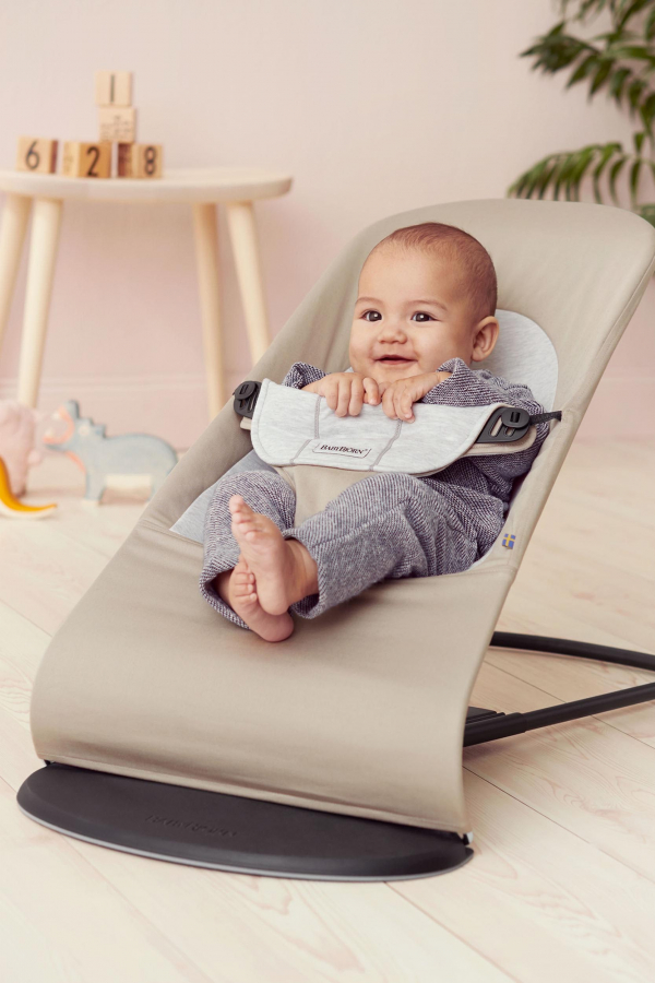 Кресло-шезлонг Baby Bjorn Balance Soft (бежевый / Джерси)