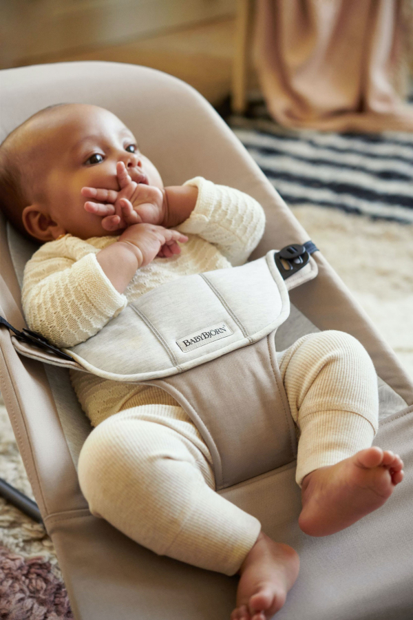 Кресло-шезлонг Baby Bjorn Balance Soft (бежевый / Джерси)