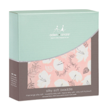 Пеленка Aden + Anais Pretty Petals - Soft Petals (бамбуковый муслин, 120x120 см)