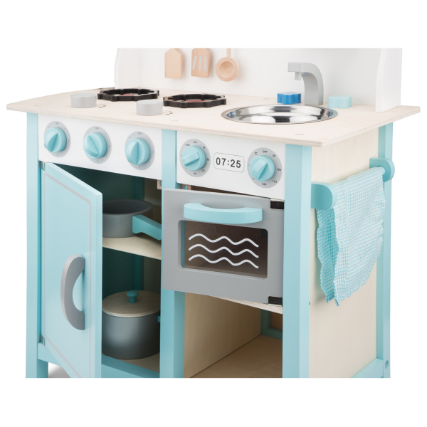 Игрушечная кухня New Classic Toys Bon Appetit DeLuxe (голубой)