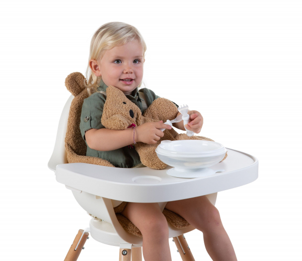 Подушка к стулу для кормления Childhome Evolu (teddy/beige)